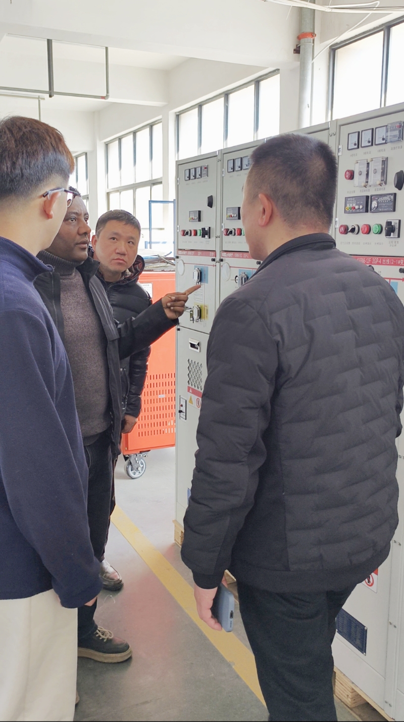 Strokovnjaki EEU so obiskali Kexun zaradi programa 20 sklopov transformatorskih postaj
